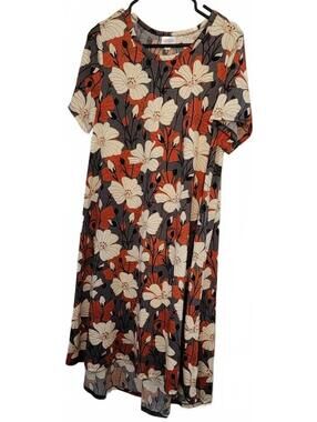 LuLaRoe Carly Dress Women's XL - Pre-owned